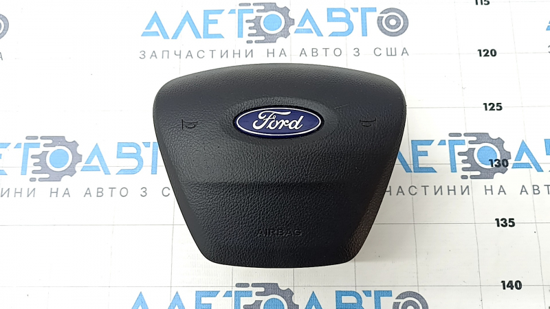 Airbag in steering wheel driver Ford Ecosport 18-22 black, scratches