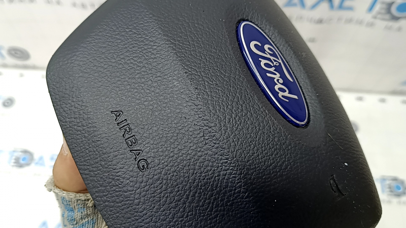 Airbag in steering wheel driver Ford Ecosport 18-22 black, scratches