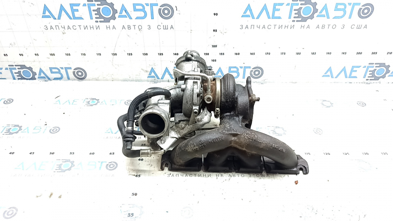 Turbine assembly with manifold Audi Q5 8R 13-17 2.0T 132k with tubes, driftwood, for spare parts