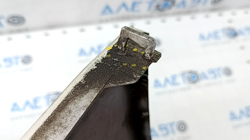 Rear bumper lip left Toyota Prius 50 16-18 white, broken mount, scratches