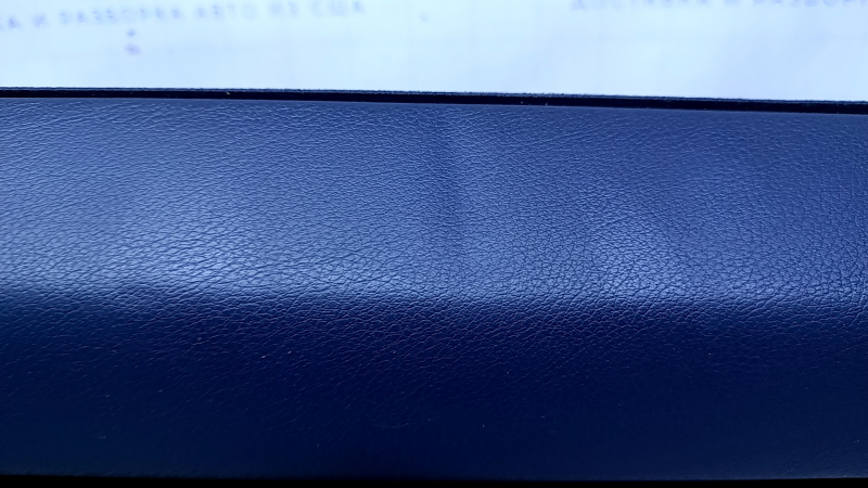 Door trim card rear right Lexus ES300h ES350 13-18 beige with black insert leather, leather armrest, molding under the tree, with illumination, dents, abrasions, scratches