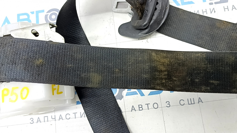Driver's seat belt Toyota Prius 50 16- black, for cleaning