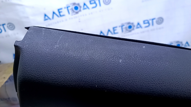 Door trim card rear right Toyota Camry v50 12-14 usa black with black insert plastic, armrest black rubber, scuffs, scratches