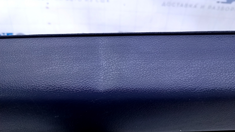 Door trim card rear right Lexus ES300h ES350 13-18 black with black insert leather, armrest leather, molding dark wood gloss, with backlight, scratches, abrasions, dents