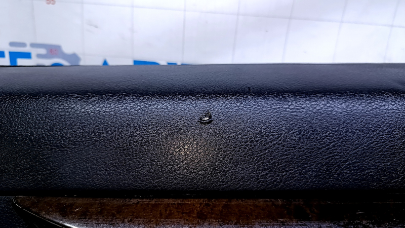 Door trim card rear right Lexus ES300h ES350 13-18 black with black insert leather, armrest leather, molding dark wood gloss, with backlight, scratches, abrasions, scuffs, bumps