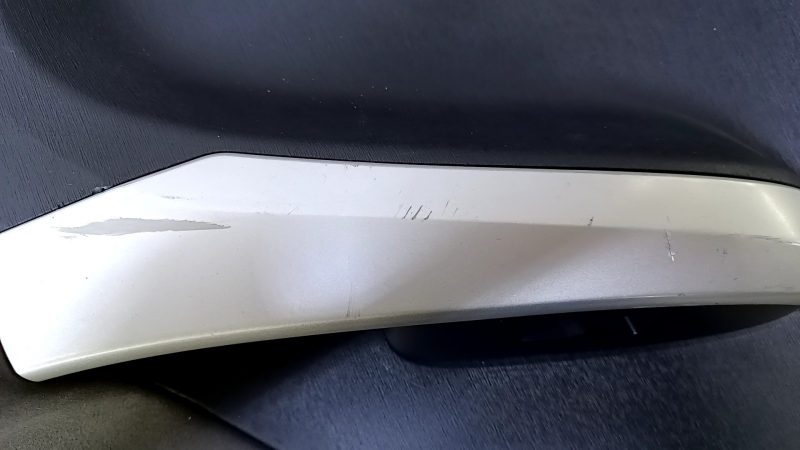 Door trim card rear right Toyota Prius 30 10-15 black with dark gray insert cloth, armrest dark gray cloth, scratches, abrasions