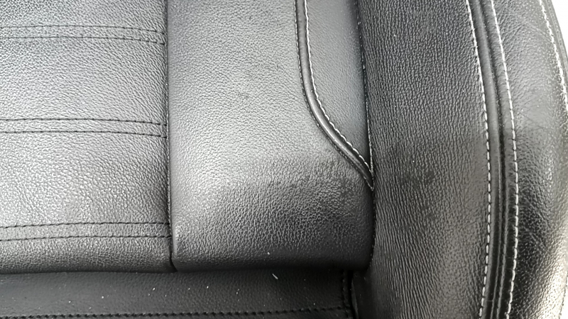 Driver's seat BMW X3 G01 18-21 without airbag, electric, heated, leather Vernasca black, gray stitching, leather defect