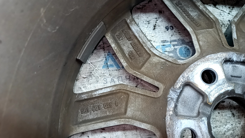 Wheel rim R16 x 6.5j 5*112 VW Passat b8 16-19 USA painted, curb