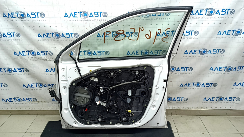 Door assembly front right Kia Niro 17-22 keyless, white SWP, color 0.25-0.3