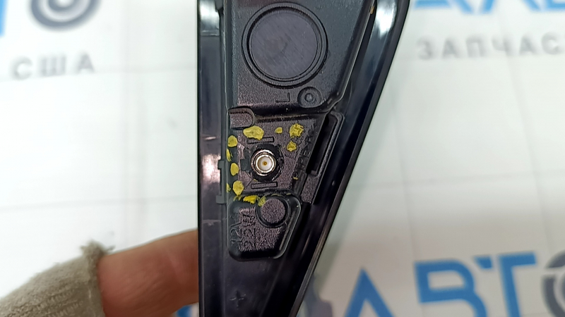 Turn signal in the wing front left Tesla Model 3 18- with camera, matte, broken mount and chip