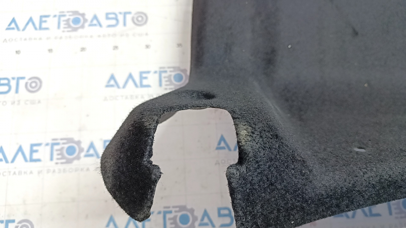Trunk lid trim Kia Optima 14-15 rest, black, scratches, abrasions