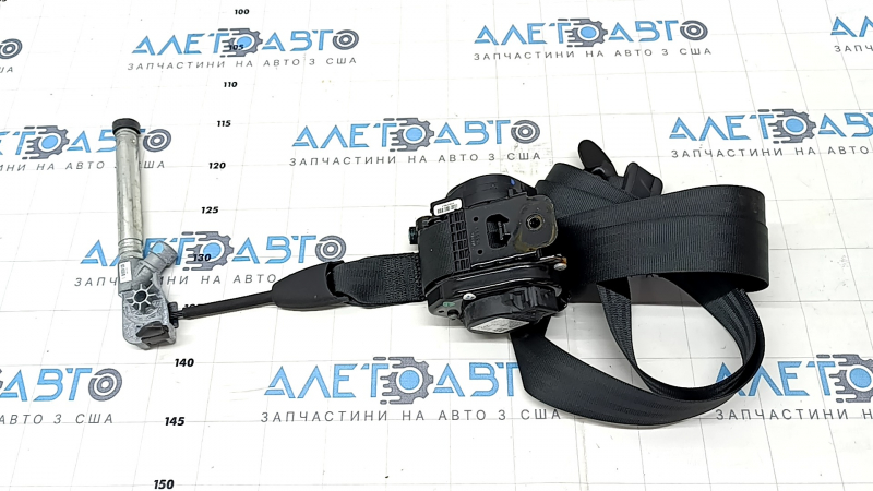 Driver's seat belt with tensioner Ford Escape MK4 20- black, dry cleanable, does not retract