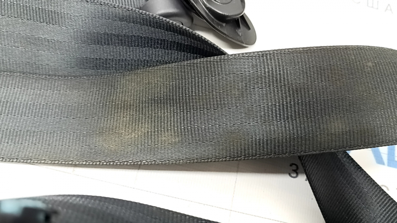 Driver's seat belt with tensioner Ford Escape MK4 20- black, dry cleanable, does not retract