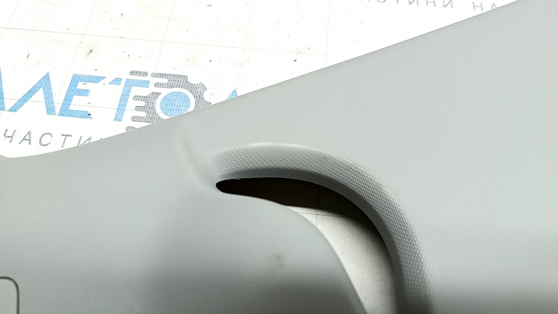 Center pillar trim upper belt left Chevrolet Bolt EV 17-23 gray, worn, scratches