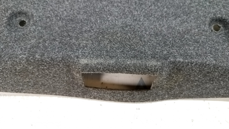 Ford Fiesta 11-19 4d trunk lid trim black, scuffs