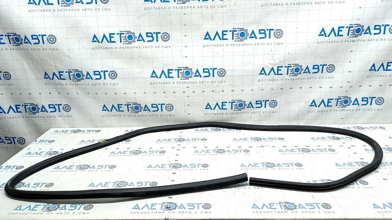 The rear left door seal of the Chevrolet Bolt EV 17-23 has come unglued