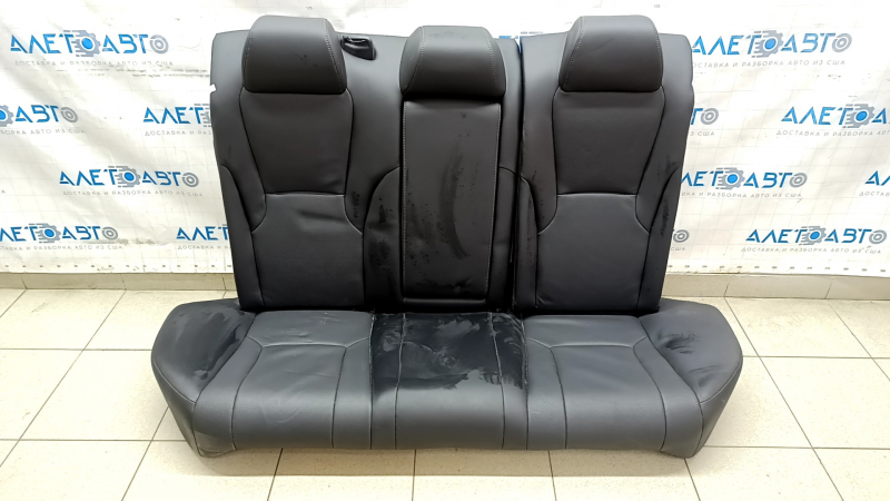 Rear row of seats 2nd row Honda Accord 23 - leather black, perforation, dented