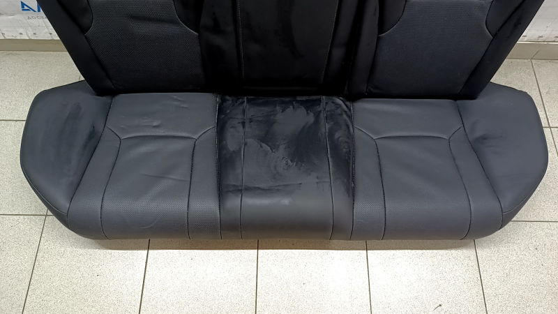 Rear row of seats 2nd row Honda Accord 23 - leather black, perforation, dented