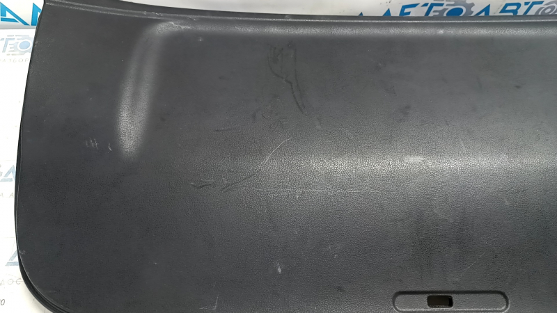 Nissan Versa Note 13-19 black trunk door trim, worn, scratches