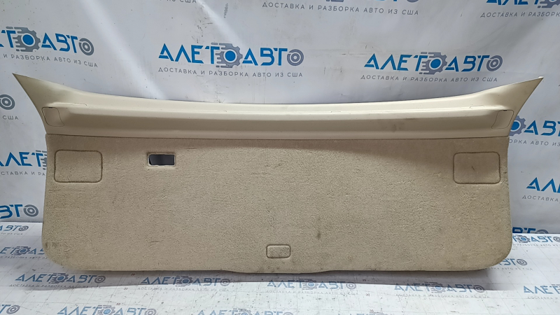Lower trunk door trim Lexus RX350 RX450h 10-15 beige, scratches, dry cleaning, tear