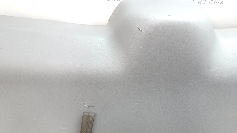 Lower trunk door trim Toyota Highlander 08-13 gray, scratches