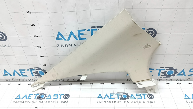 Upper left rear pillar trim Lexus ES300h ES350 13-18 beige, dry cleanable, scratches