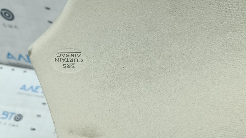 Upper left rear pillar trim Lexus ES300h ES350 13-18 beige, dry cleanable, scratches