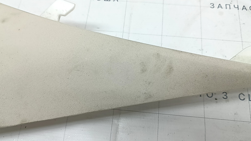 Upper left rear pillar trim Lexus ES300h ES350 13-18 beige, dry cleanable, scratches