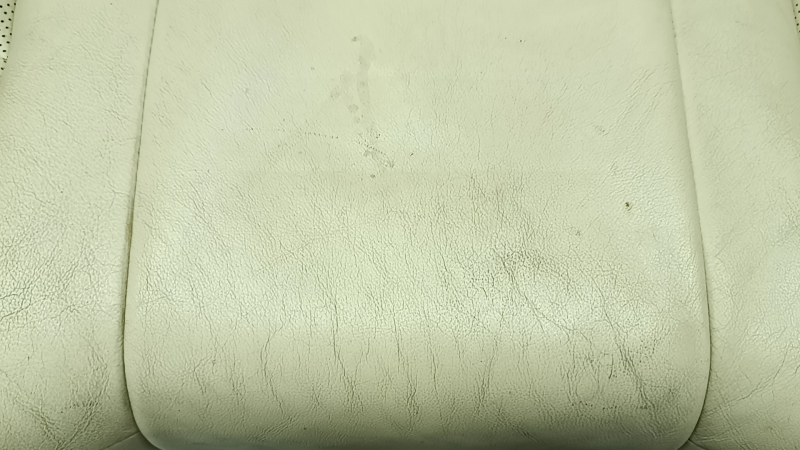 Rear row of seats 2nd row Lexus ES300h ES350 13-18 without airbag, beige leather, perforation, without headrests, scratches, cracked, worn, dented, for dry cleaning