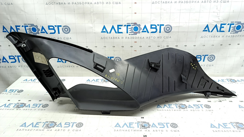 Rear pillar trim left Jaguar F-Pace X761 17- black, broken mount