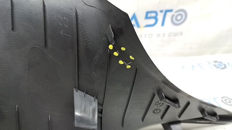 Rear pillar trim left Jaguar F-Pace X761 17- black, broken mount