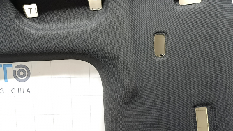 Mercedes GLA 15-20 headlining under sunroof black, creased, for cleaning