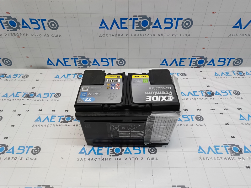 Battery 12v VOLKSWAGEN TIGUAN 09-17 72Ah 720A Euro +-Reverse