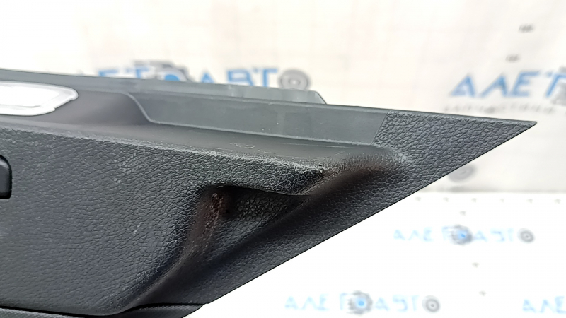 Upper left rear pillar trim Mercedes GLA 15-20 black, without speakers, scratches, worn