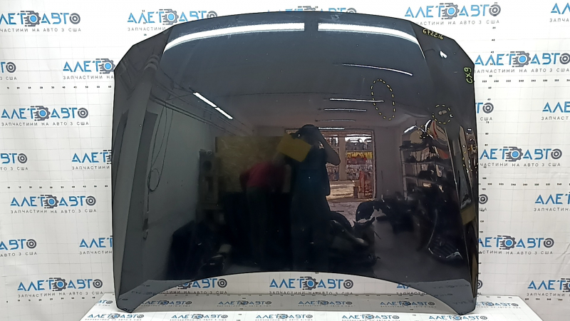 Naked hood Mazda CX-9 16- aluminum, black 41W, dents