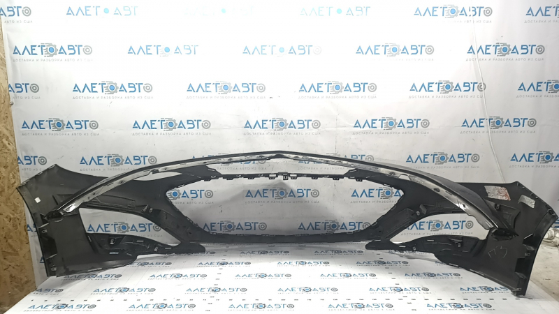 Front bumper bare Chevrolet Malibu 19- without parking sensors black GB8, scratches