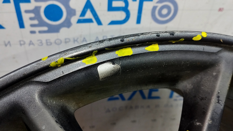 Wheel rim R18 18X8.5J ET40 Tesla Model 3 21 - curb rest, painted, for repair