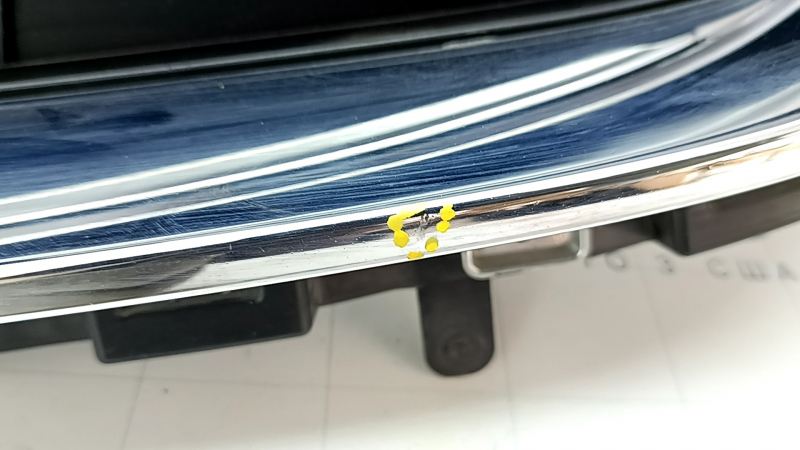 Radiator grill grill Mazda CX-9 16- with emblem, under radar, with chrome inserts, under podium, pokes, sand