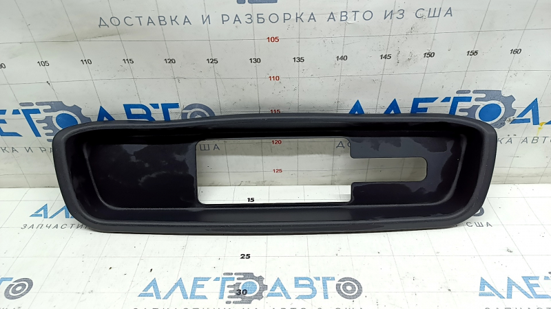 Jeep Compass 17- Trailhawk rear bumper cover cap for towbar, structure, dented, broken fastening