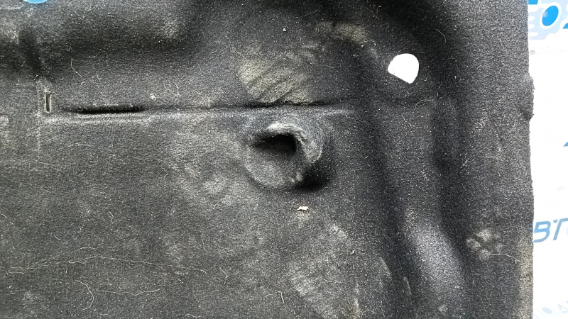 Trunk trough trim Infiniti QX30 17 - black, for cleaning