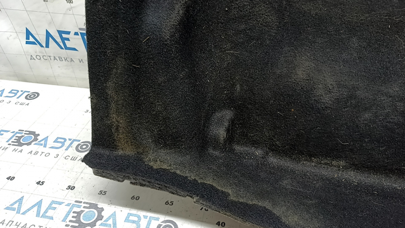 Trunk trough trim Infiniti QX30 17 - black, for cleaning