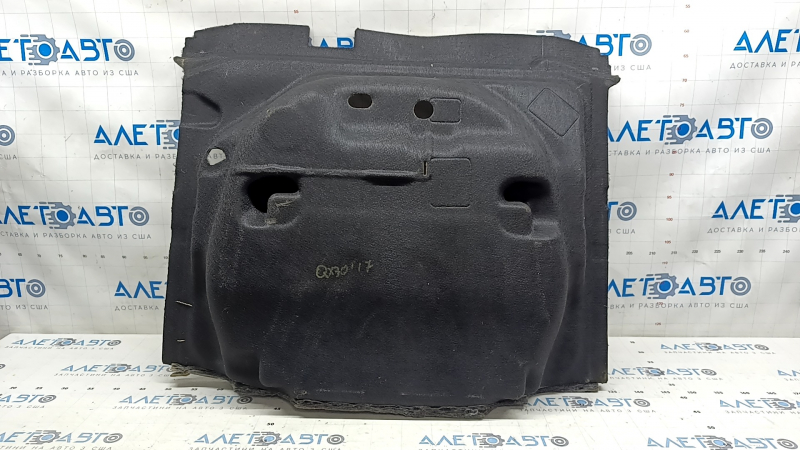 Trunk trough trim Infiniti QX30 17 - black, for cleaning