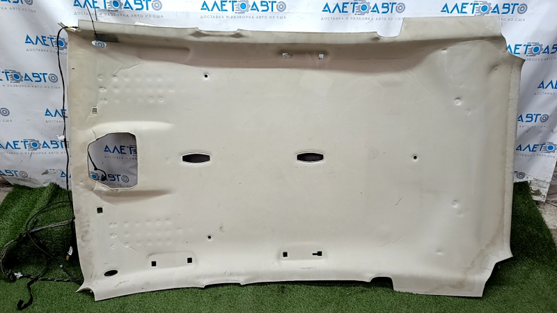 Ford C-max MK2 13-18 headlining gray, without sunroof, for dry cleaning, cracks, dents