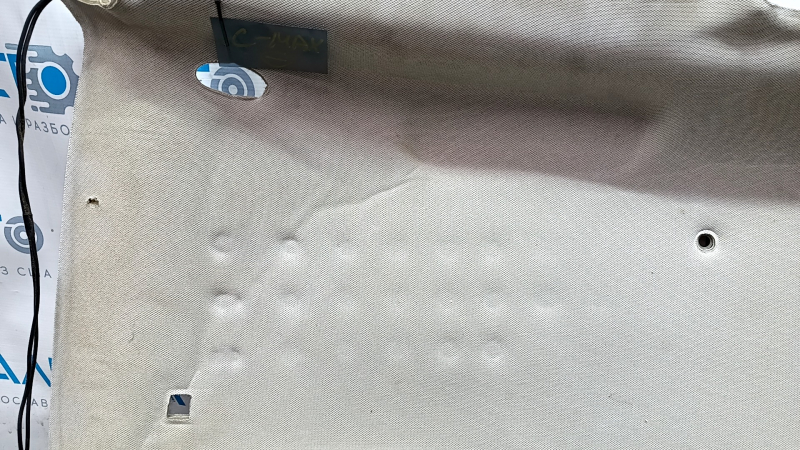 Ford C-max MK2 13-18 headlining gray, without sunroof, for dry cleaning, cracks, dents