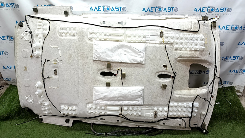 Ford C-max MK2 13-18 headlining gray, without sunroof, for dry cleaning, cracks, dents