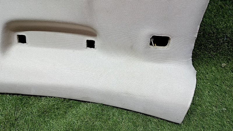 Ford Fusion mk5 13-14 headlining gray without sunroof, for dry cleaning, creases, chip cut off