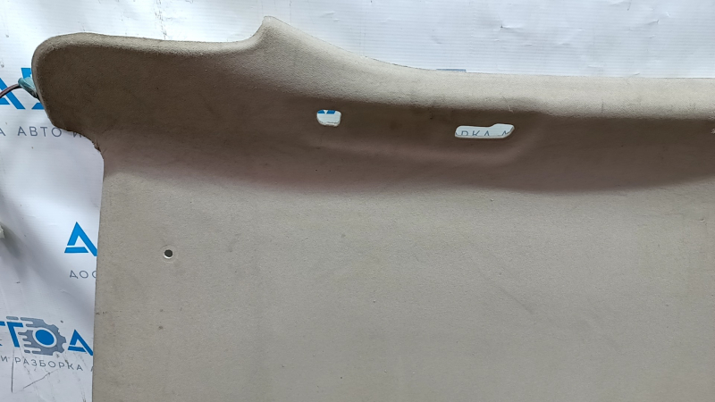 Toyota Camry v50 12-14 usa headliner without sunroof beige, dry-cleanable, creases, trimmed chips