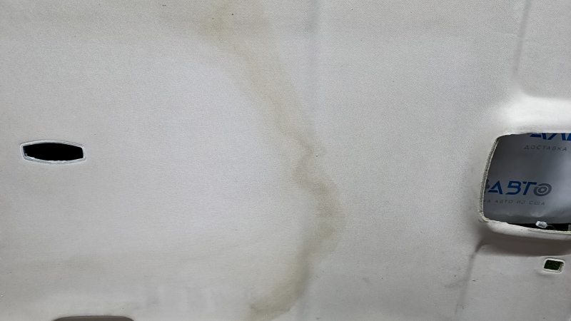 Ford Fusion mk5 13-16 headlining gray, without sunroof, dry cleaning, scuffed, fabric peeling off