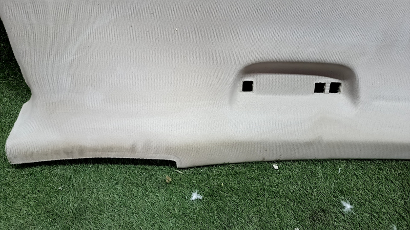 Ford Fusion mk5 13-16 headlining gray, without sunroof, dry cleaning, scuffed, fabric peeling off