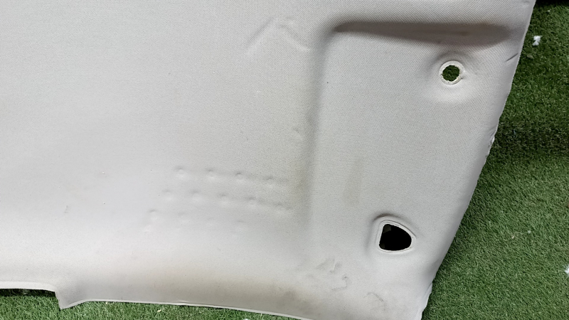 Headlining Nissan Altima 13-18 without sunroof, gray, for dry cleaning, cracks, dents, with side lamps